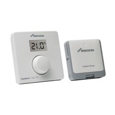 WORCESTER COMFORT+ I RF WIRELESS ROOM THERMOSTAT & TIMER 7738112323 BNIB