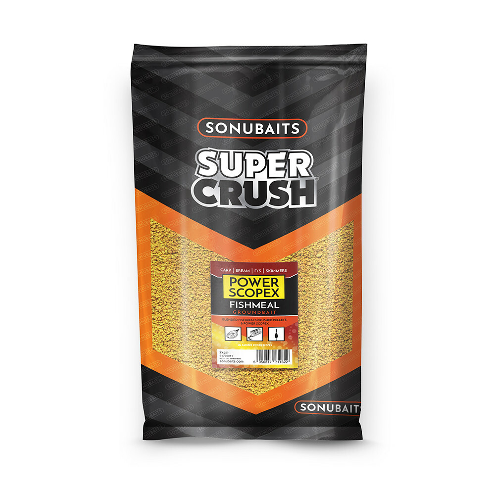 Sonubaits Power Scopex Groundbait 2kg Carp Fishing Groundbait - S1770041