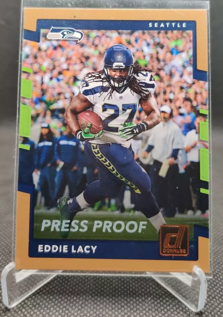 Eddie Lacy trading card