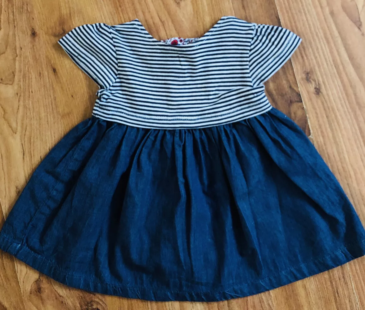 Newborn jean dress sales