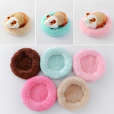Pet Hamster Nest Mat Plush Cotton Warm Cat Bed Mouse House Sofa Sleeping Cushion