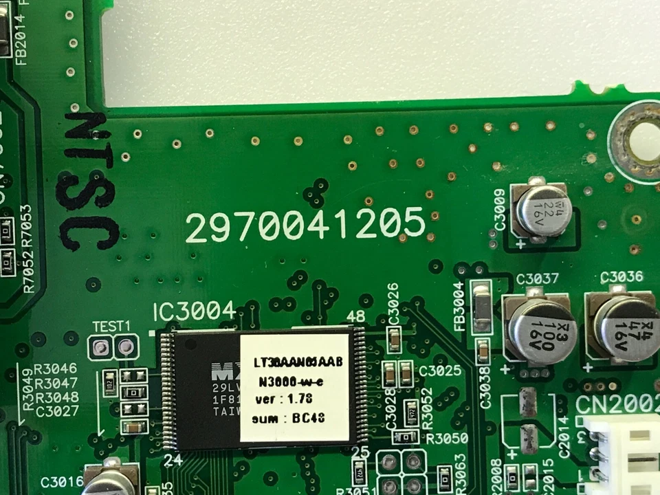 2970041205, P42A, E164671 Z 2M, VS10071-1P, AVN3000W-NT, VIEWSONIC 30" LCD TV PC - Image 3 of 4