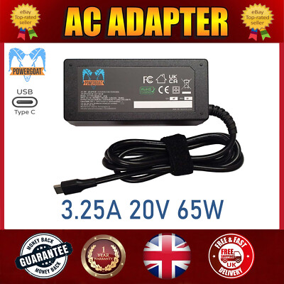 NEU POWERGOAT 65W USB-C ADAPTER FÜR HUAWEI 10 MATEBOOK 12'' P10