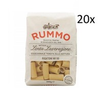 20 Rummo Rigatoni N°50 Pasta Teigwaren Aus Hartweizengrieß Bronze-Zeichnung 500G