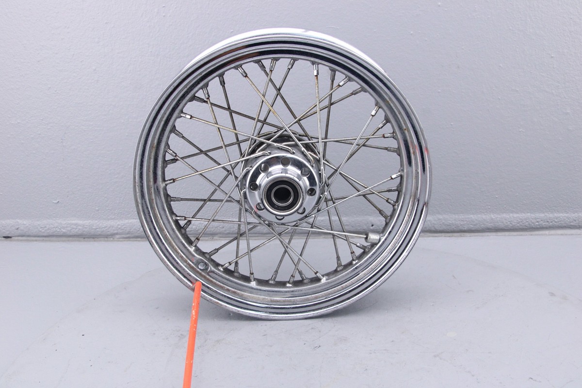 Harley Davidson Softail Stock 16 Laced Front Wheel Part 41559 08 Harley Davidson Softail Stock 16 Laced Front Wheel Part 41559 08
