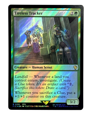 MTG | Tireless Tracker | Final Fantasy | Surge Foil | NM | EN