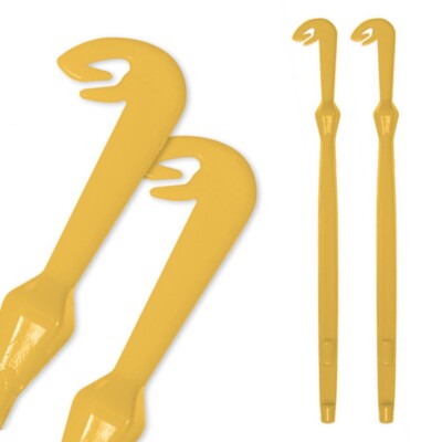 2x KNOTTY Premium Schlaufenbinder & Hakenlöser Kombi | Loop Tyer Set Easy