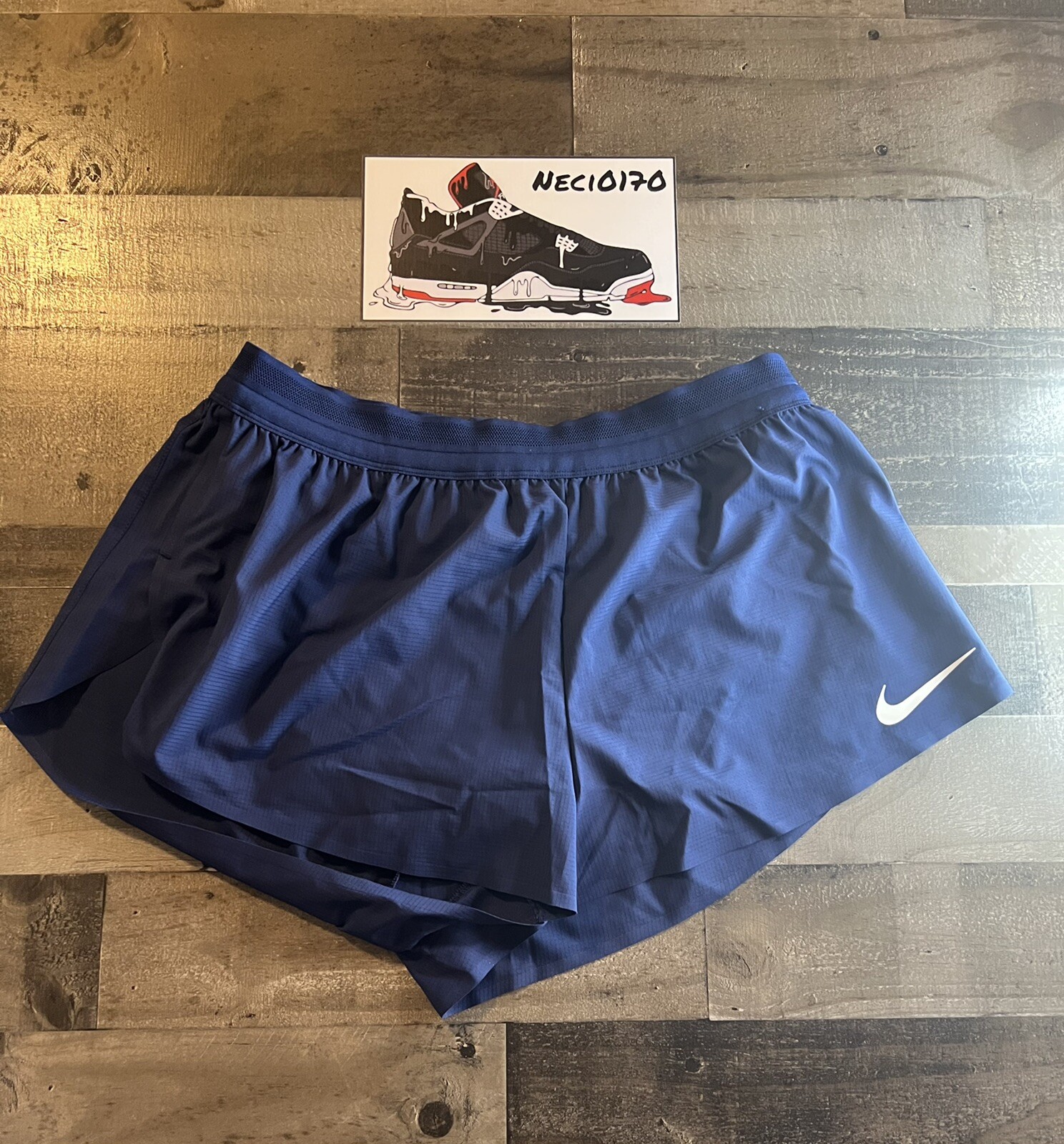 Nike Pro Elite 2020-2021 Track and Field Men’s Blue Shorts CI0586-XXX Size XL