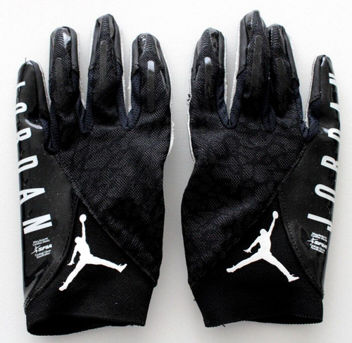Nike Jordan Vapor Knit Football Gloves Men's Medium Black/White
