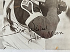Hank Aaron Autographed Brace 8x10 Photo Milwaukee Braves Baseball HOFer — photo 2