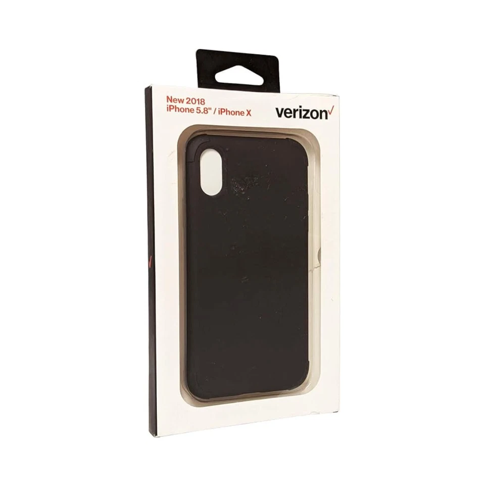 60 Verizon Funda Delgada Cubierta Trasera de Goma para iPhone XS X 5.8" Oferta al por mayor Foto 2 de 4