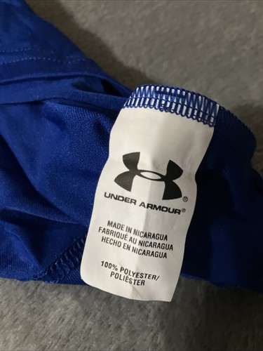Under Armour USAF Warrior Games T Shirt Mens Large Blue Loose Heatgear Training - Picture 7 of 7