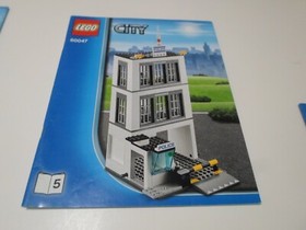 LEGO City Police Station 60047 MANUAL ONLY ALL 6 booklets