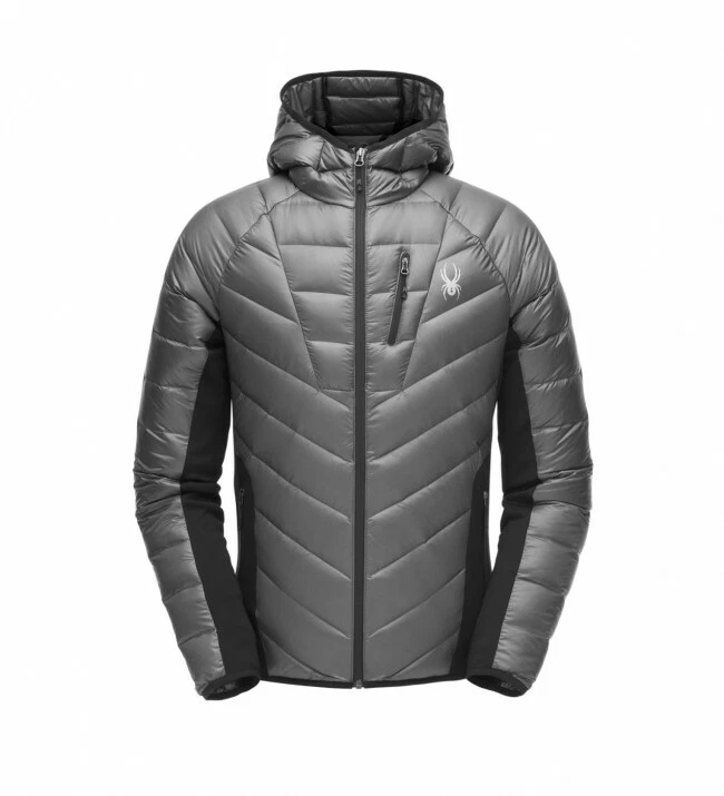 Spyder Syrround Hybrid Hoody Jacket (M) Polar / Black