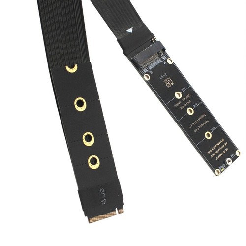 M.2 NVMe Solid States Drives Extension Cable Solid Drives Risers Card Adapter to - Photo 3/10