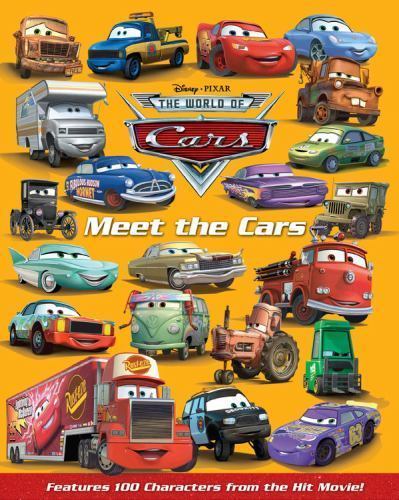 洋書　カーズ　キャラ紹介　Disney Pixar Meet the Cars Meet the Cars by Disney Books (2008, Hardcover) for sale online | eBay