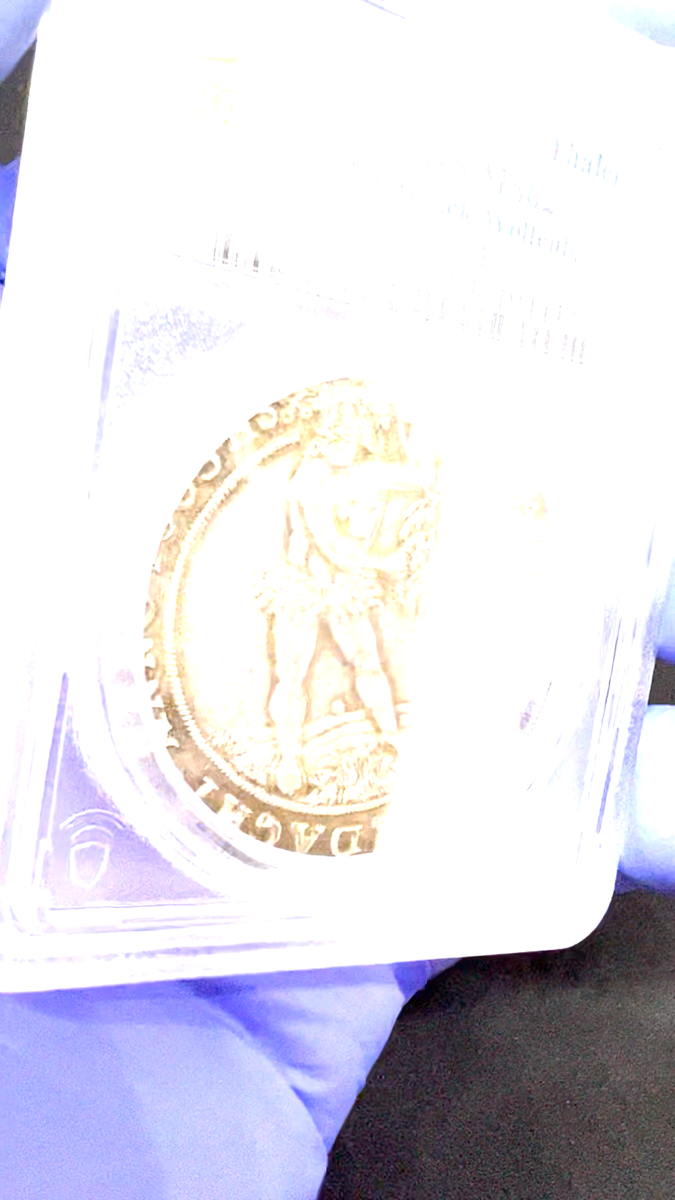 German State Brunswick-Wolfenbuttel 1663 Taler Coin Thaler PCGS