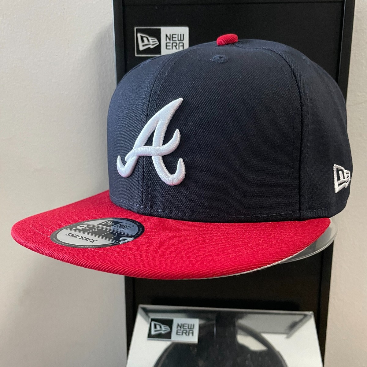 Atlanta Braves ブラック ニューエラ 5950 NEW ERA 59FIFTY/5950 Atlanta Braves / アトランタ・ブレーブス【海外