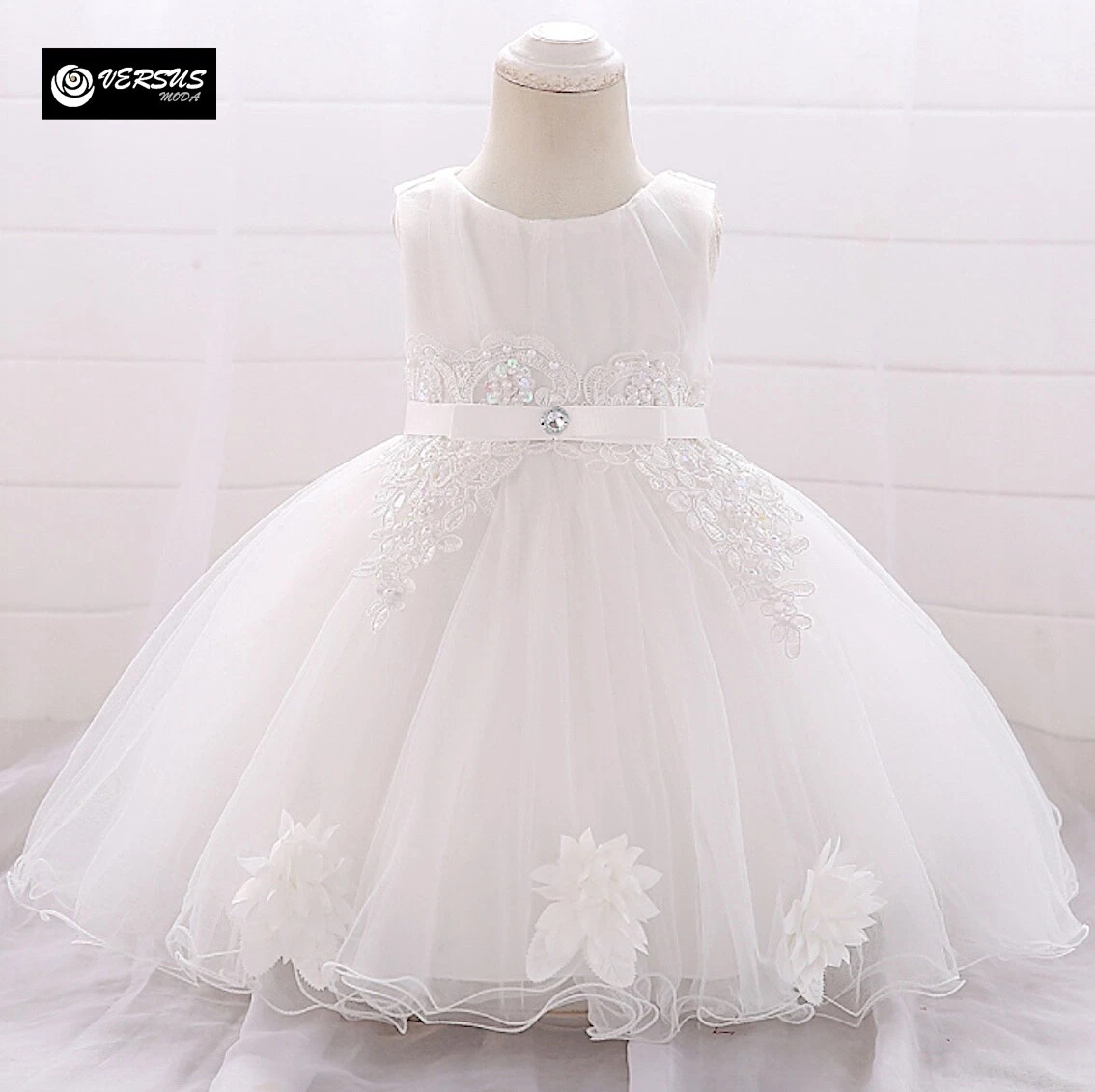 Dreamon Scarpe Principessa Bambina, Costume Principessa Bambina Vestito Carnevale Vestiti Adatto per 3 4 5 6 Anni Regali Halloween Natale