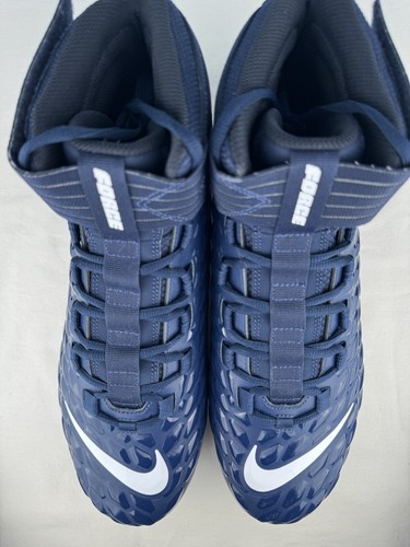 Nike Force Savage Pro 2 Football Cleats Navy White Size Mens Size 16 - Picture 7 of 9