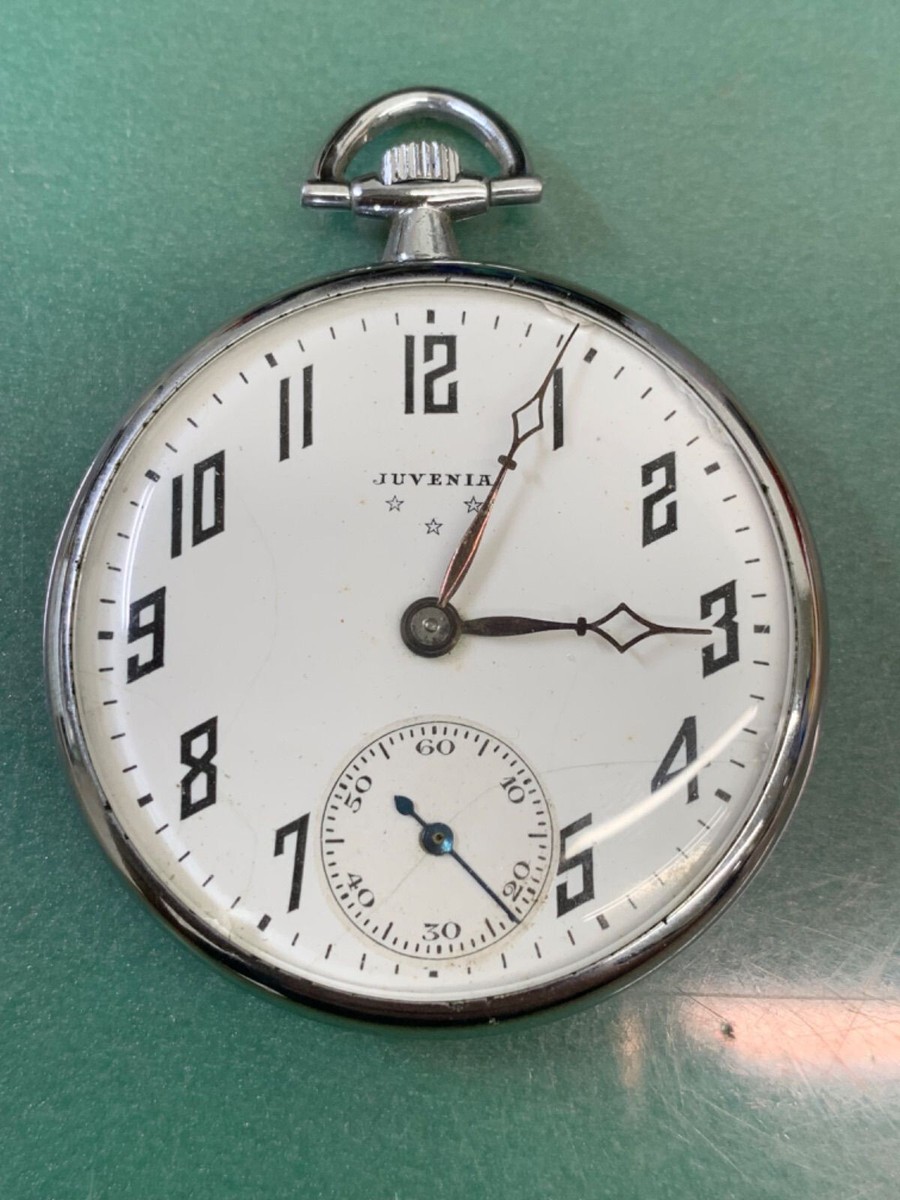 Vintage Watches Juvenia Pocket Watch Junk JUVENIA Vintage Pocket