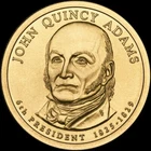 2008-D Presidential Dollar — photo from another recent sale