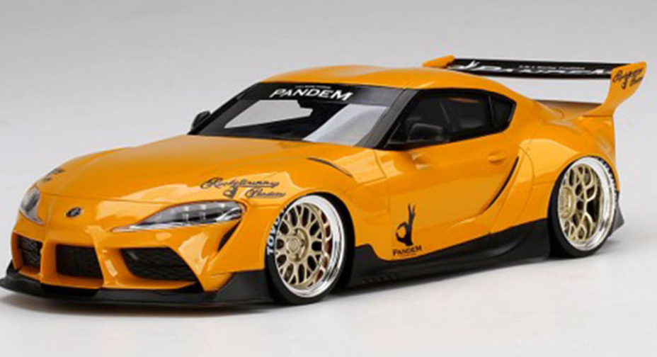 1/18 Top Speed Pandem Toyota GR Supra V1.0 Resin Car Model