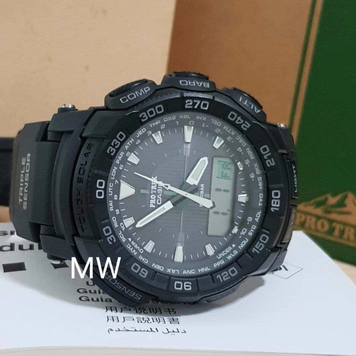 Casio PROTREK Triple Sensor Compass Barometer&Thermometer