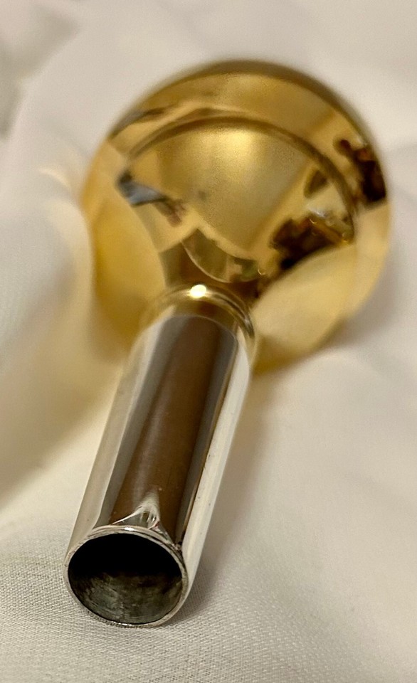 KING 18 Tuba Sousaphone mouthpiece 32mm medium cup GOLD TOP eBay
