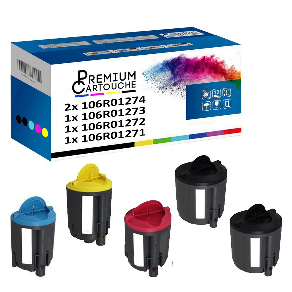 Cartouche x5 toner 106R01274 kit de rechargement pour dossiers administratifs