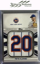 2022 Topps #JNM-PA Pete Alonso Player Jersey Number Medallion