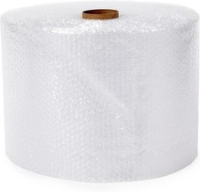 SupplyHut Small 3/16 inch Thick Bubble Wrap Roll 12 inch Wide Perforated