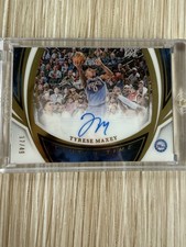 2024-25 Panini Immaculate Tyrese Maxey Clutch Time Auto #/49 PHI 76ers #CT-TYR