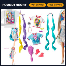 Fantasy Hair Doll with Crowns, Tops Accessories for Mermaid/Unicorn Styles, Ag