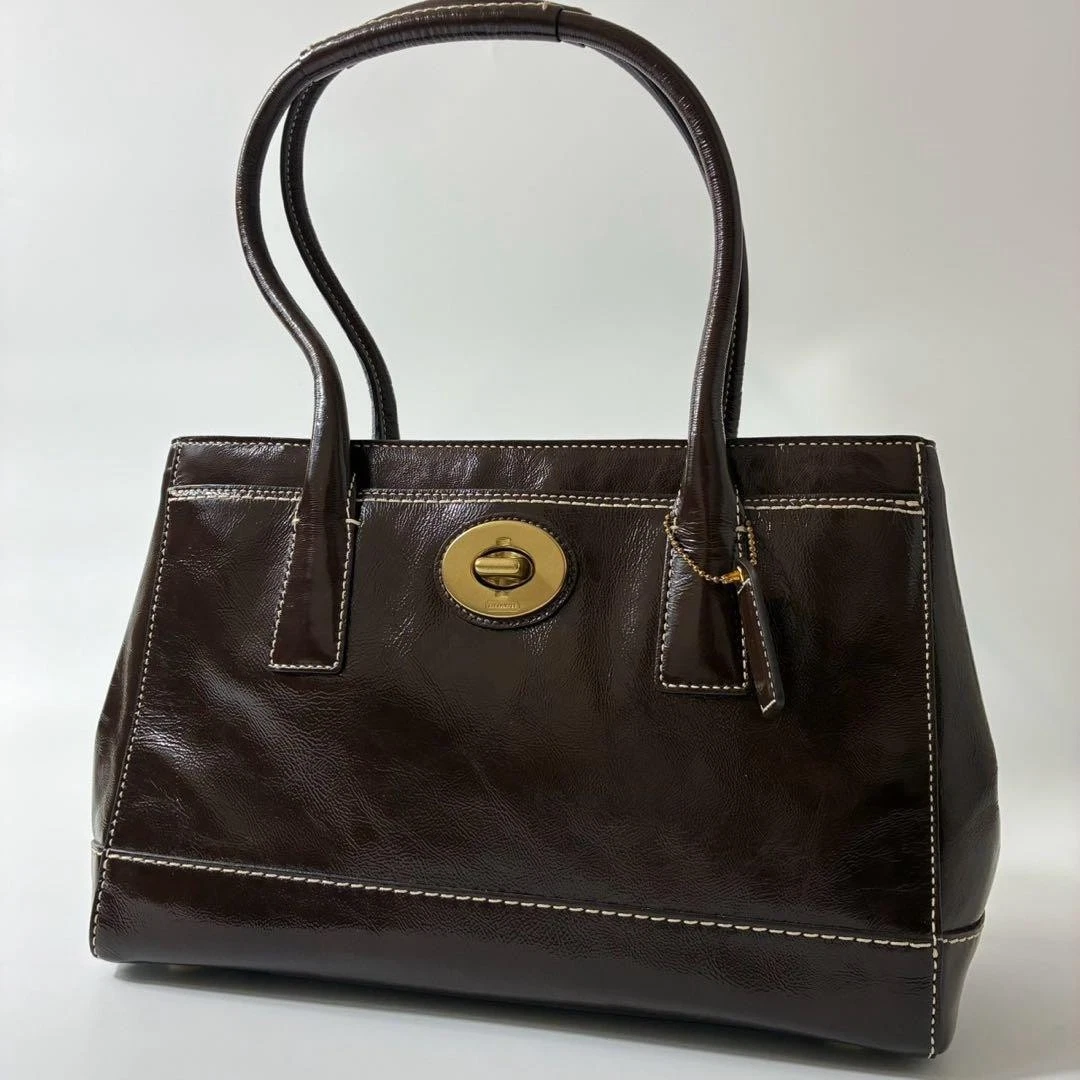 25+ Coach Turn Lock Tote Bags & Handbags for Women for sale