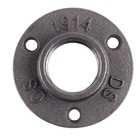 1 Inches Malleable Cast Iron Pipe Flange, Industrial Pipe Flanges for3504