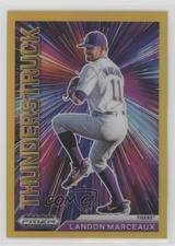 2021 Panini Prizm Draft Picks Thunderstruck Gold 8/10 Landon Marceaux #T-LM 0u66