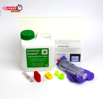 Printer Cleaning Kit for Epson Canon Brother and HP Printers - 500Ml | Easy to U