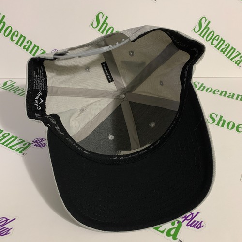 Callaway Hat Rutherford Gry 22 Golf Adjustable Snapback Cap Gray One Size - Picture 7 of 8