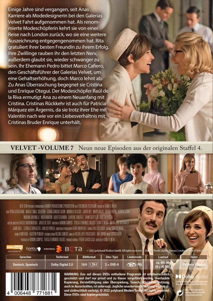 Velvet - Volume 7 DVD *NEU*OVP* - Bild 2 von 3