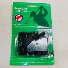 Tour Select Tred-Lite Soft Golf Spikes - 24 Spikes, Great Traction