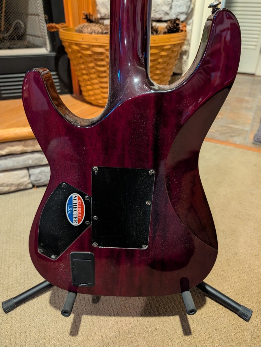 Schecter Diamond Series Hellraiser C-1 FR Black Cherry EMG