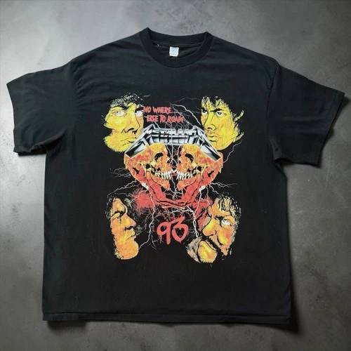 Metallica No Where Else To Roam Tour Shirt XL E 1990s vintage concert t-shirt, vintage, size XL, single stitch, B+ condition