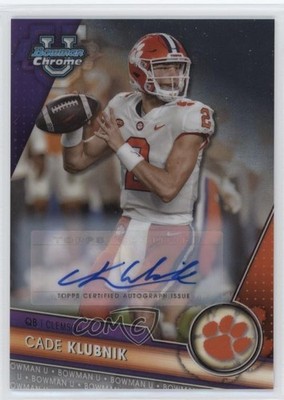 2023 Bowman U Chrome Prospect Cade Klubnik #33 Auto 0h6w