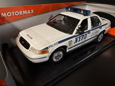 2001 Ford Crown Victoria NYPD New York Police 1:18 Rare !