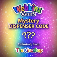 Webkinz Classic MYSTERY DISPENSER CODE Messaged Code Only