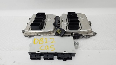 13-18 BMW F06 F12 F13 650Xi N63 Engine Computer Module CAS4 CA ECU DME Set W/Key