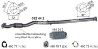 Abgasrohr Ernst 062442 FüR Opel Zafira Tourer P12 Astra P10 Caravan GTC Cdti