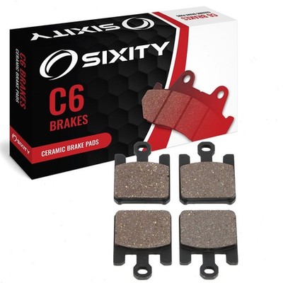 Sixity Ceramic Brake Pads  FA369/4 Front Replacement Kit Full Complete qo