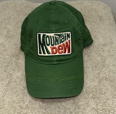 Mountain Dew Green Baseball Cap Hat Original 2011 Soda Advertising (Vintage) 